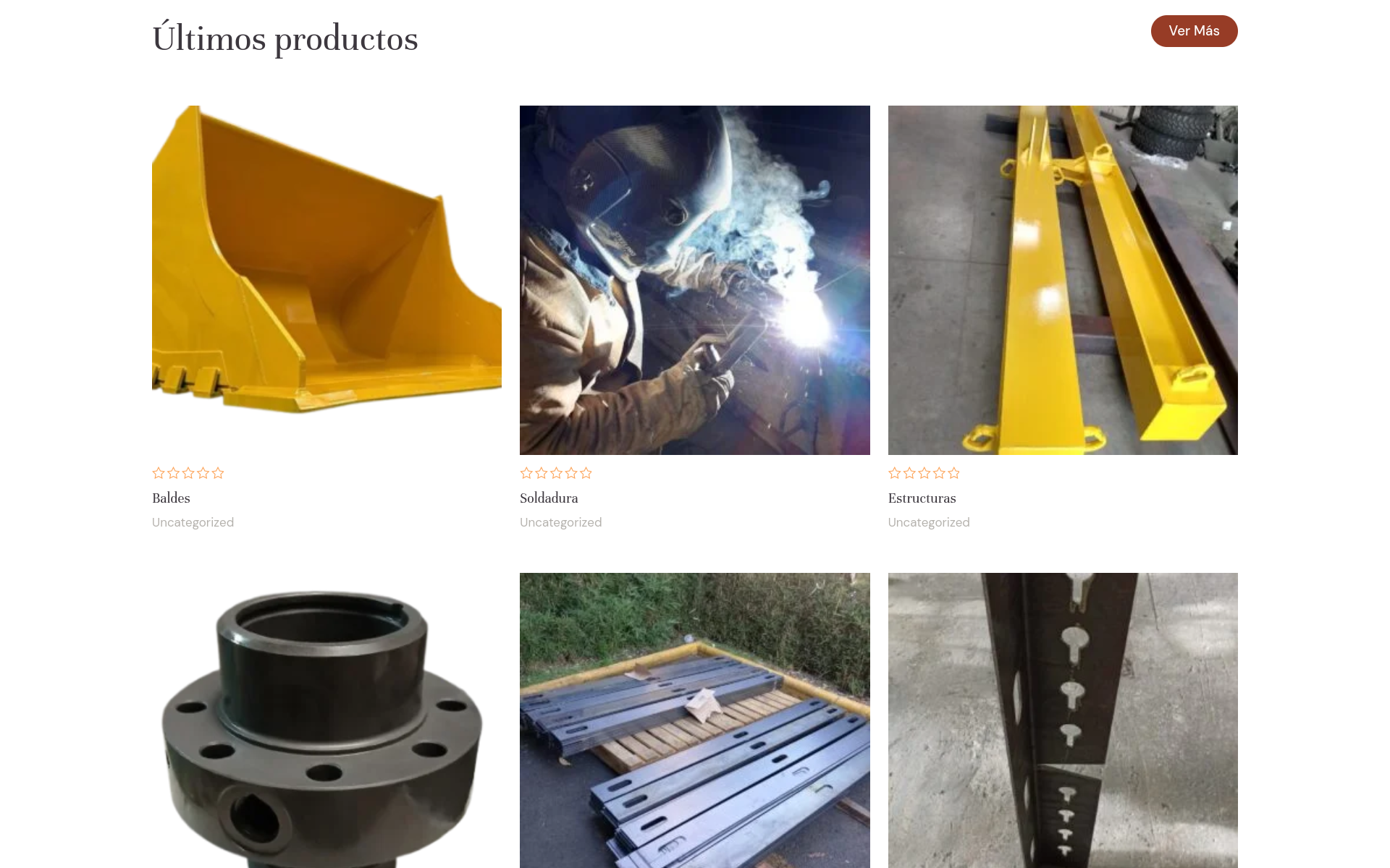 Captura del proyecto Sinergia Welding Services